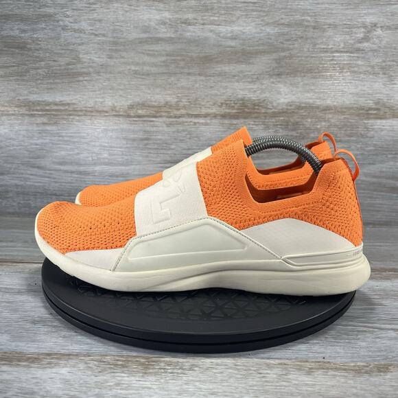 APL Women’s Techloom Bliss in Pristine Orange Slip On Sneakers Size 10 - Picture 1 of 9